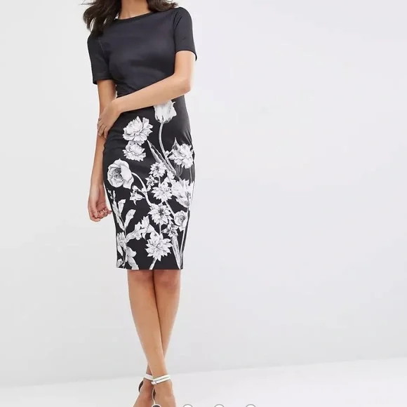 ASOS | Dresses | Asos Scuba Midi Tshirt Dress | Poshmark